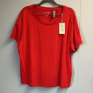 Universal Thread Bright Red Short Sleeve Tee